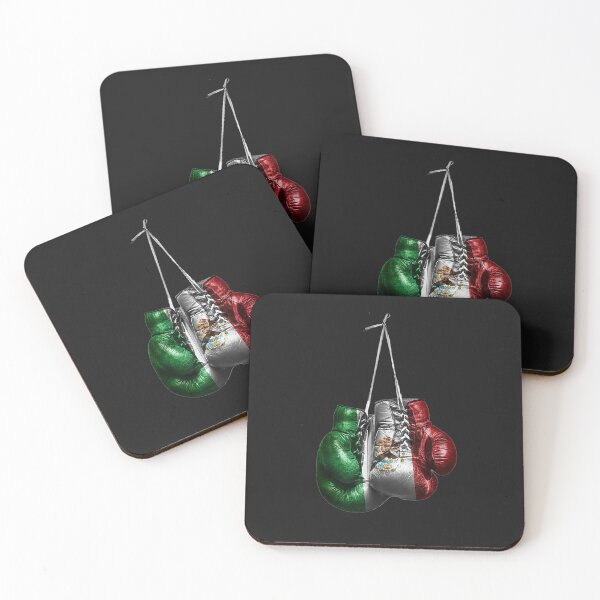 Item preview, Boxing Gloves Mexico Vintage flag designed and sold by SusanHoover.
