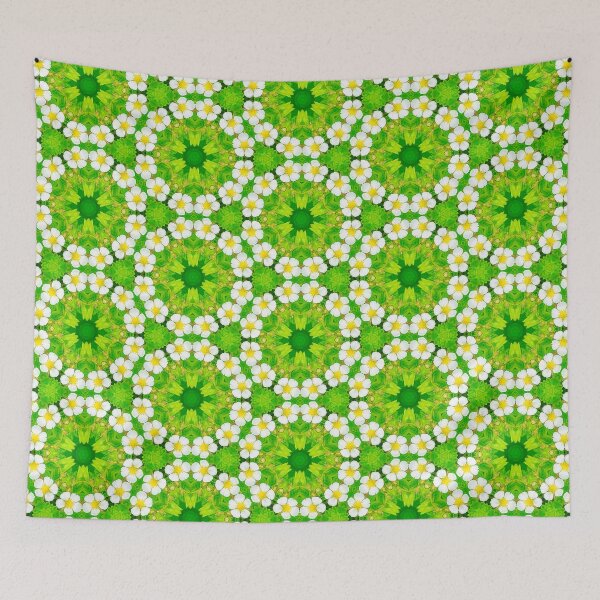 Item preview, Strawberry flowers green designed and sold by Amalus-files.