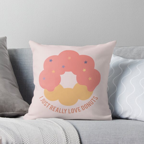 Item preview, I just really love donuts (Strawberry Pink) designed and sold by riccagarden.
