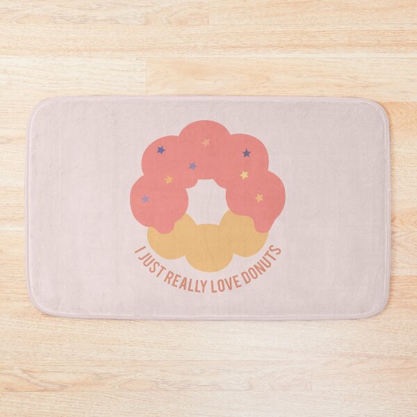 Item preview, I just really love donuts (Strawberry Pink) designed and sold by riccagarden.