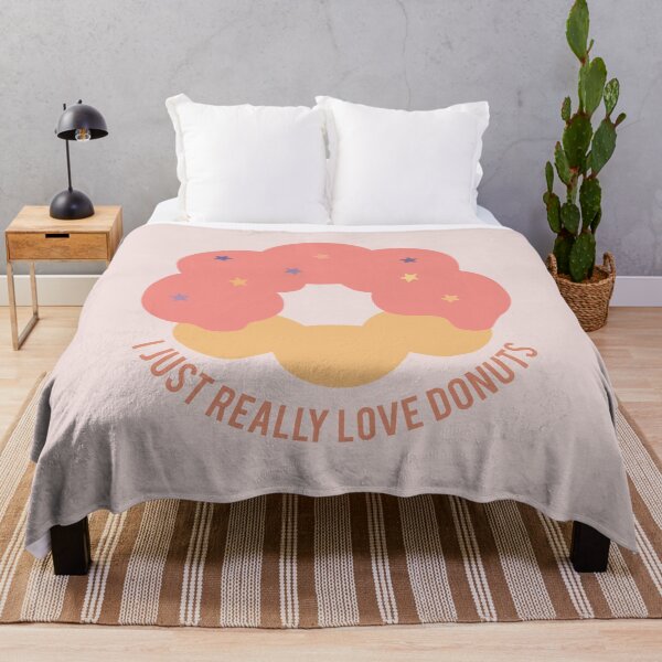 Item preview, I just really love donuts (Strawberry Pink) designed and sold by riccagarden.