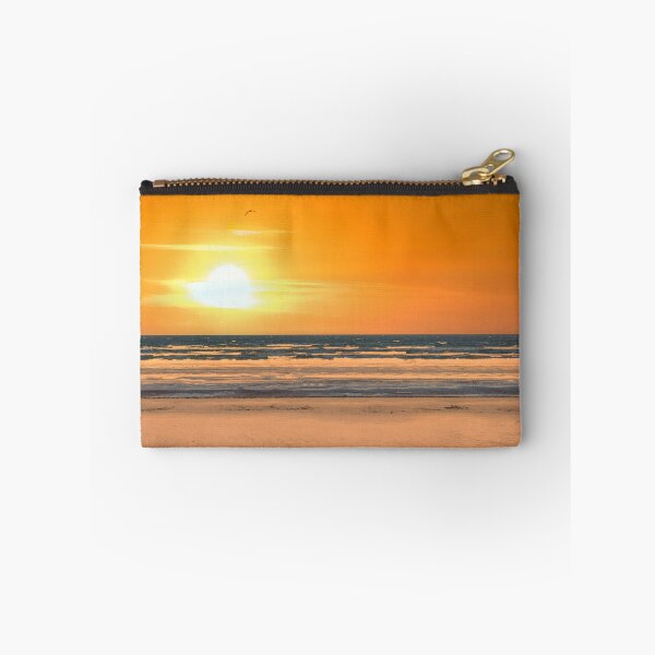 Item preview, Beautiful Orange Sunset at a Frozen Snowy Beach designed and sold by Jon Shore.