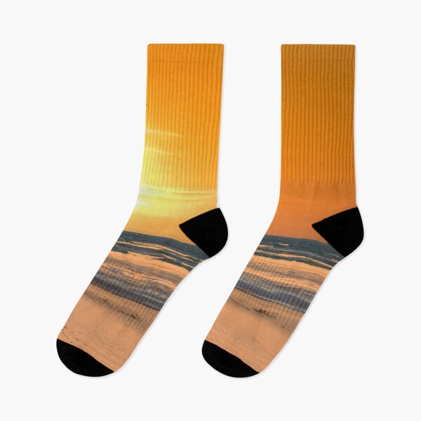 Item preview, Beautiful Orange Sunset at a Frozen Snowy Beach designed and sold by Jon Shore.