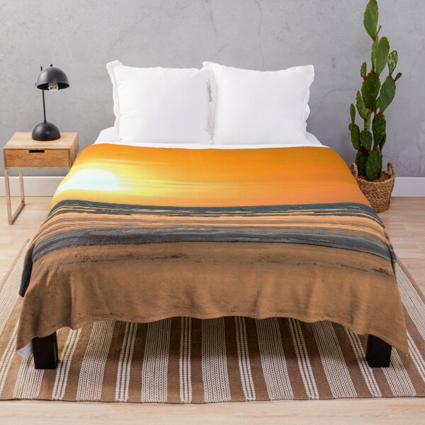 Item preview, Beautiful Orange Sunset at a Frozen Snowy Beach designed and sold by Jon Shore.