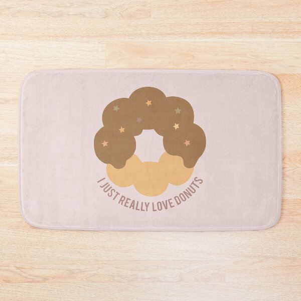 Item preview, I just really love donuts (Chocolate Brown) designed and sold by riccagarden.