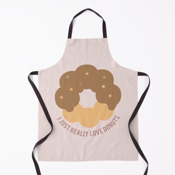 Item preview, I just really love donuts (Chocolate Brown) designed and sold by riccagarden.
