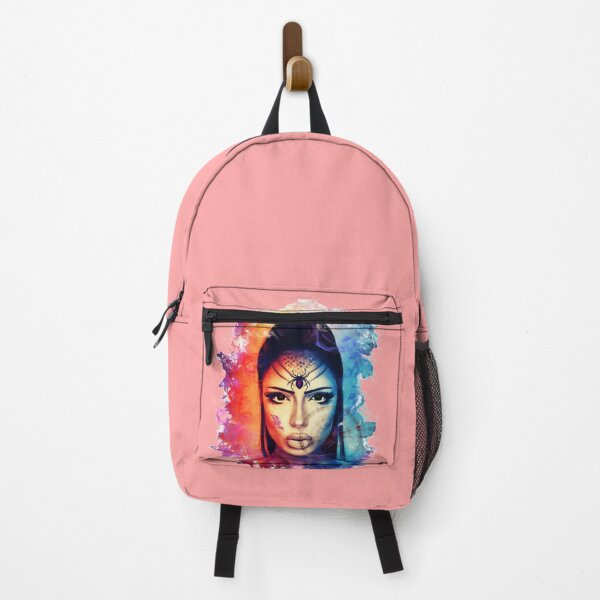 Item preview, Fashionable bright print. Girl and time. designed and sold by Iuliia Nerd.