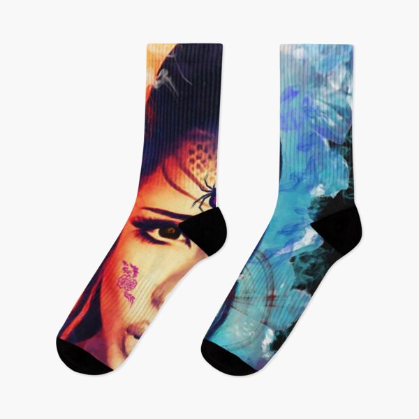 Item preview, Fashionable bright print. Girl and time. designed and sold by Iuliia Nerd.