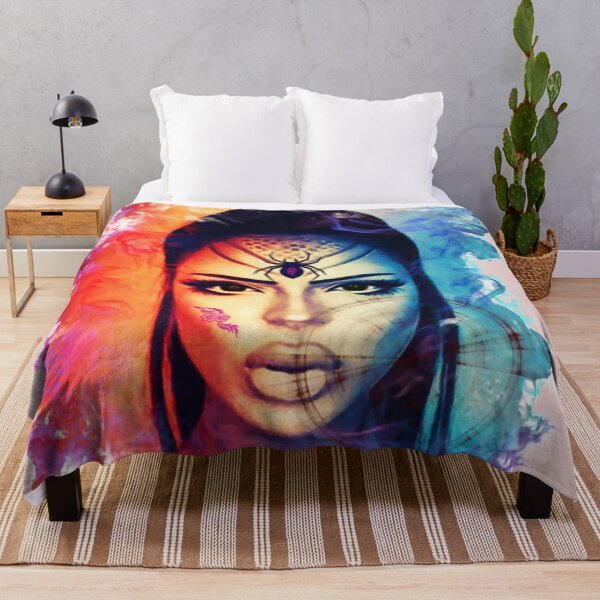 Item preview, Fashionable bright print. Girl and time. designed and sold by Iuliia Nerd.