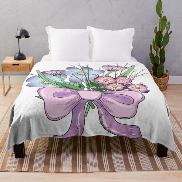 Item preview, Hand drawn flower bouquet designed and sold by Missing In Art.