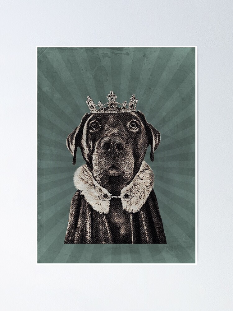 Dog Save the Queen 2 Poster for Sale by Tamthecat Redbubble