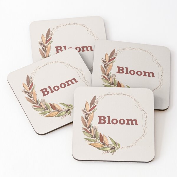 Item preview, Floral Wreath saying Bloom designed and sold by ojasha.