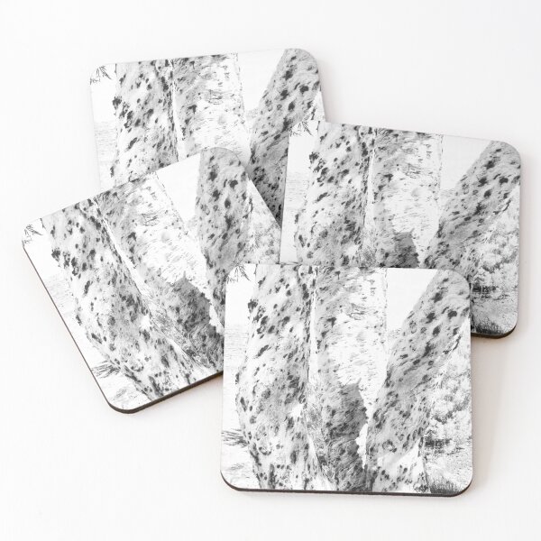 Item preview, Three Ghost Gum Trees - BW designed and sold by Lexa Harpell.