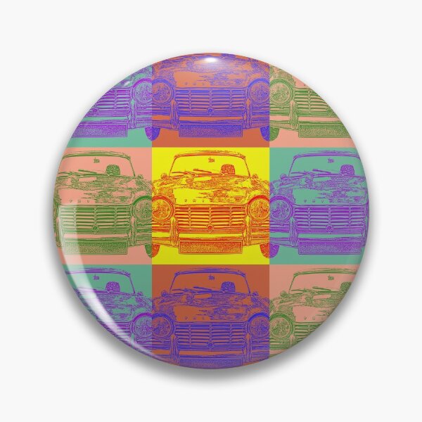 Item preview, Classic 1960s Triumph TR4 car pattern designed and sold by soitwouldseem.
