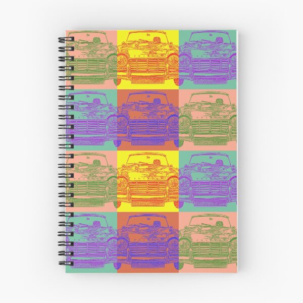 Item preview, Classic 1960s Triumph TR4 car pattern designed and sold by soitwouldseem.