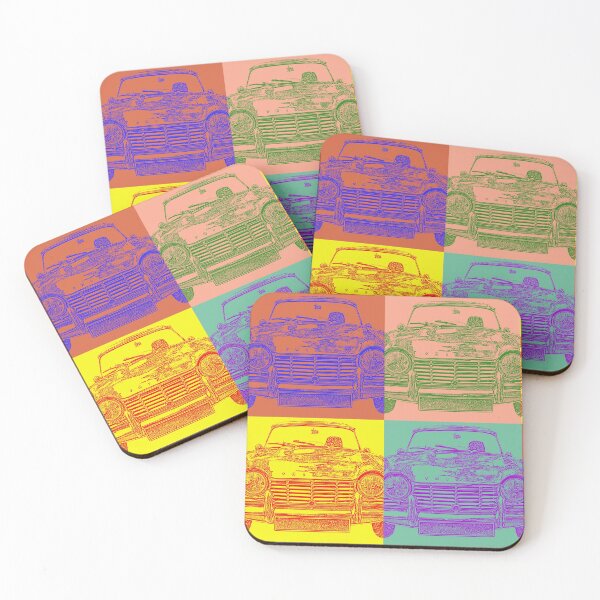 Item preview, Classic 1960s Triumph TR4 car pattern designed and sold by soitwouldseem.