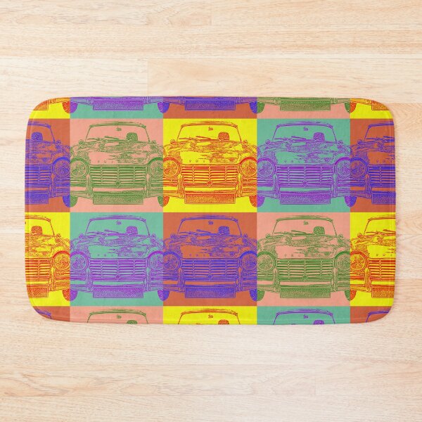 Item preview, Classic 1960s Triumph TR4 car pattern designed and sold by soitwouldseem.