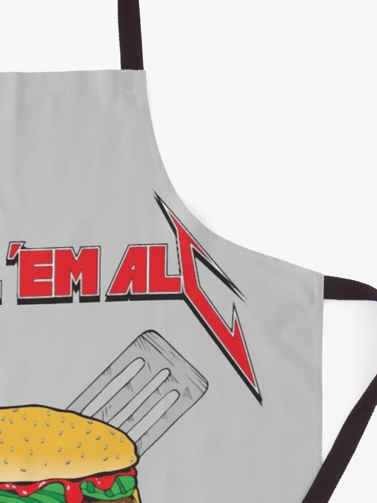 Alternate view of Grill em All Apron