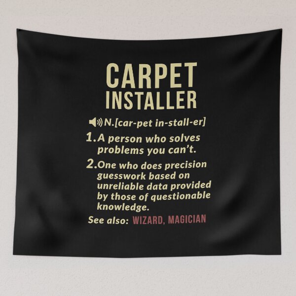 Item preview, Carpet Installer Definition Gift designed and sold by AwesomeWorld1.