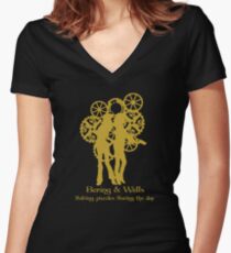 Bering & Wells Women's Fitted V-Neck T-Shirt