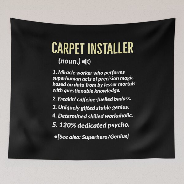 Item preview, Carpet Installer Gift designed and sold by AwesomeWorld1.