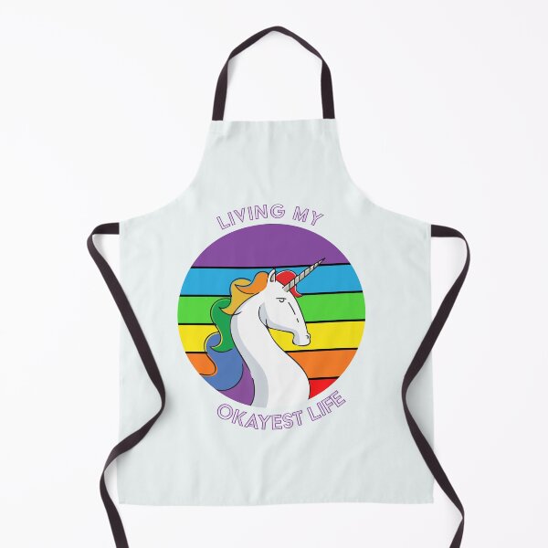 Aperçu de l'œuvre Living my okayest unicorn life créée et vendue par Bratak.