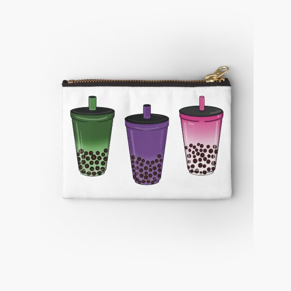 Item preview, Buko - Ube - Strawberry Boba Tea designed and sold by JustForYoubySJ.