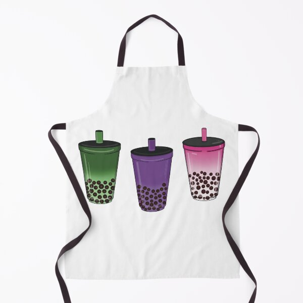 Item preview, Buko - Ube - Strawberry Boba Tea designed and sold by JustForYoubySJ.