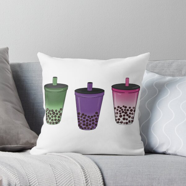 Item preview, Buko - Ube - Strawberry Boba Tea designed and sold by JustForYoubySJ.