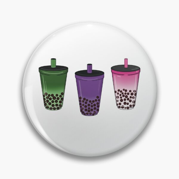 Item preview, Buko - Ube - Strawberry Boba Tea designed and sold by JustForYoubySJ.