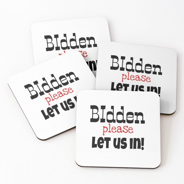 Item preview, Bidden please let us in! designed and sold by Drawartista.