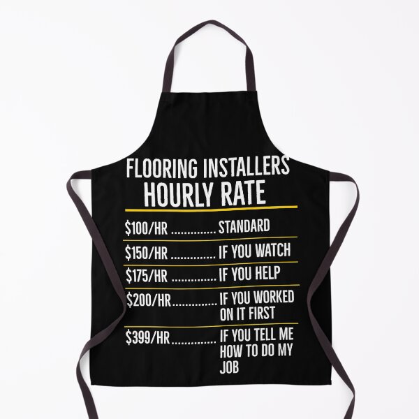 Item preview, Flooring Installer Hourly Rate gift m designed and sold by AwesomeWorld1.