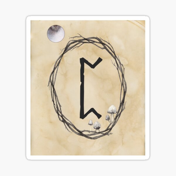 Item preview, Perthro Rune | Elder Futhark Norse Runes Alphabet designed and sold by Time Nomads.