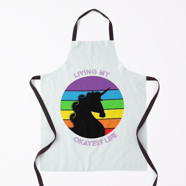 Aperçu de l'œuvre Living my okayest unicorn life créée et vendue par Bratak.