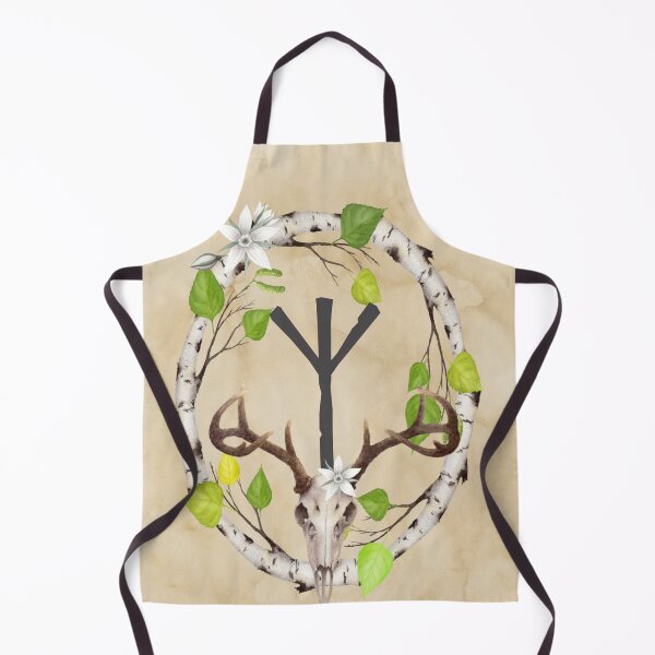Item preview, Algiz Rune | Elder Futhark Norse Runes Alphabet designed and sold by Time Nomads.
