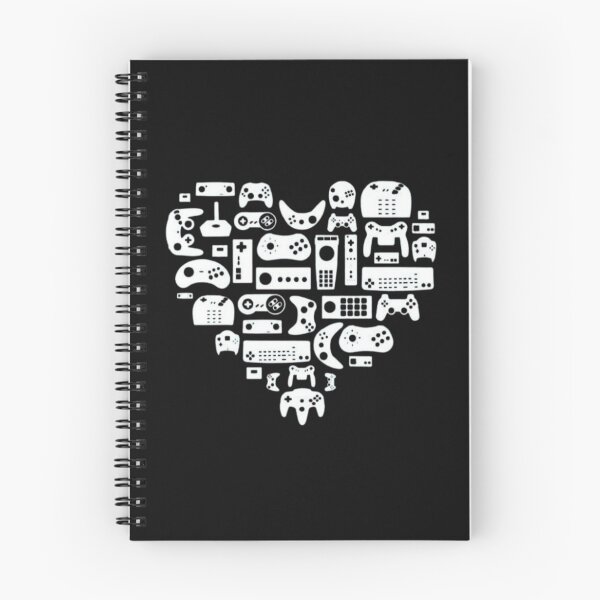 Item preview, Gaming Love - Heart filled controllers designed and sold by Zeberdee Designs.