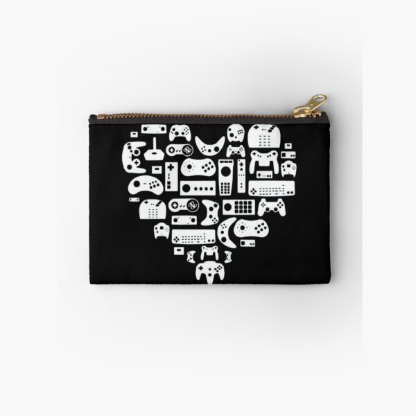 Item preview, Gaming Love - Heart filled controllers designed and sold by Zeberdee Designs.