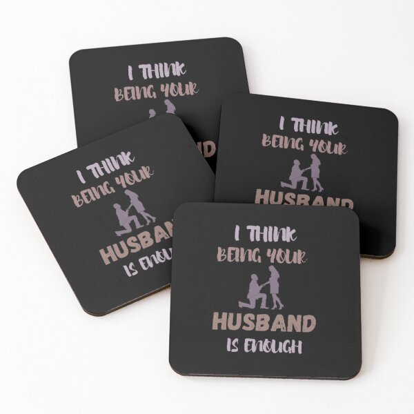 Item preview, "I think being your husband is enough" designed and sold by Simi2020.