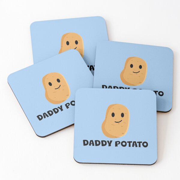 Item preview, Daddy Potato - Black designed and sold by SmileMiau.