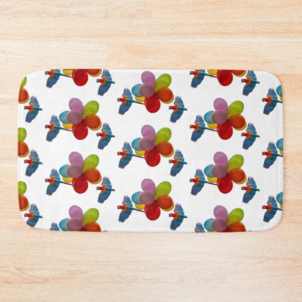 Item preview, Colorful balloons and colorful parrots designed and sold by Ingo Gerlach.