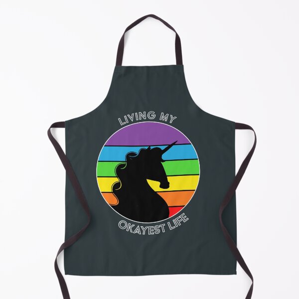 Aperçu de l'œuvre Living my okayest unicorn life créée et vendue par Bratak.