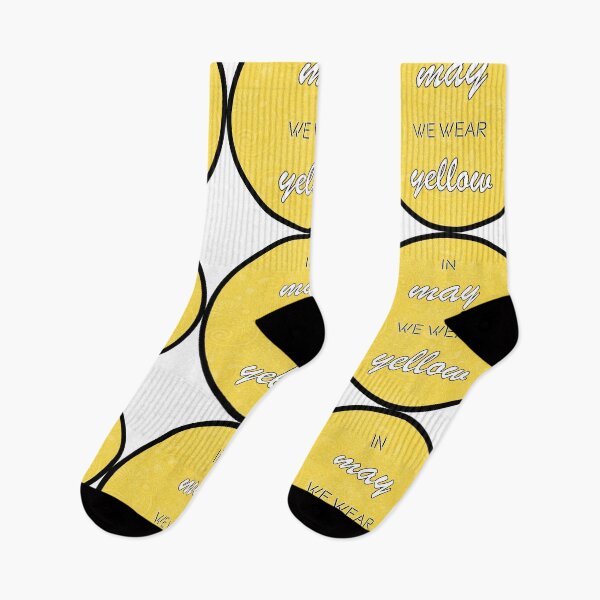 Item preview, In May we wear yellow designed and sold by Stickr-boutiq.