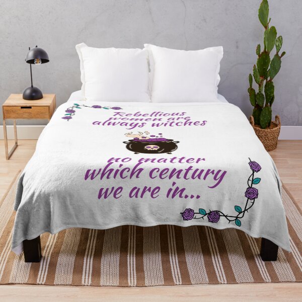 Item preview, Witch sayings witchy vibes dark art design theme gifts (in white) designed and sold by RebelliousRosee.