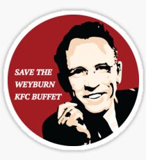 Save the Weyburn KFC Buffet Sticker