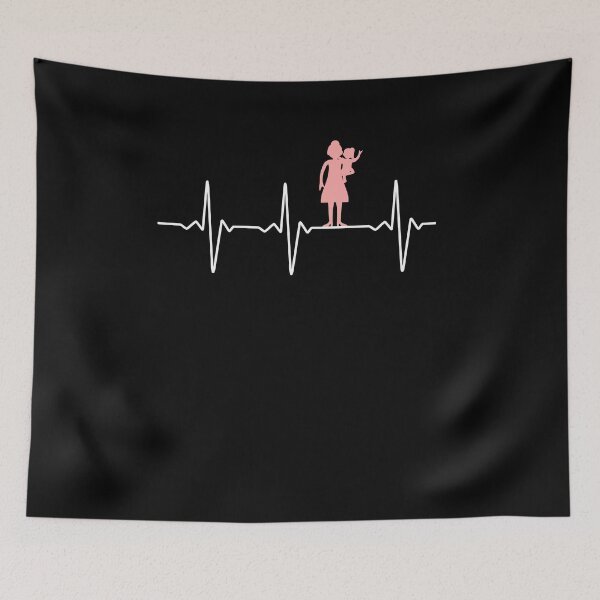 Item preview, Mother Daughter Partner Look With Heartbeat designed and sold by Ibu83.