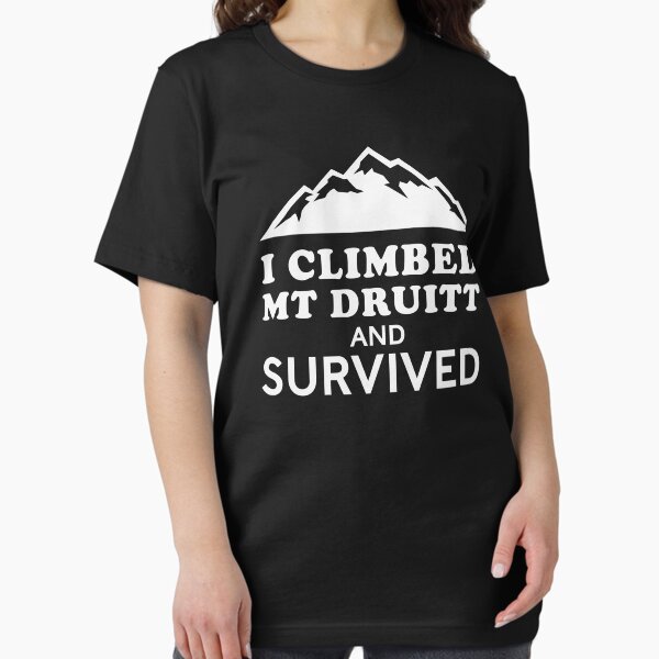 Item preview, I Climbed Mt Druitt Funny Sydney Suburb Pun designed and sold by Scratches Tees.