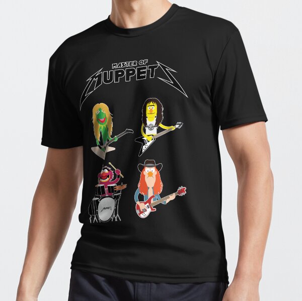 Master of Muppets - Muppets as Metallica Band Active T-Shirt