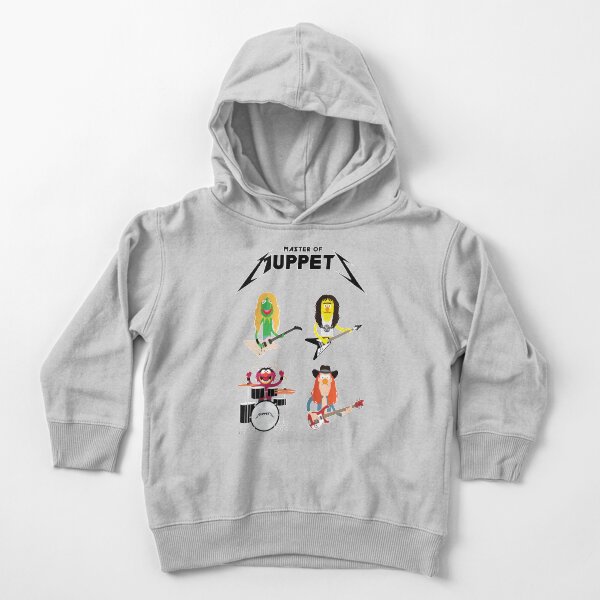 Master of Muppets - Muppets en tant que Metallica Band Sweat à capuche épais pour tout-petit
