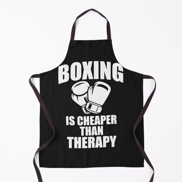 Item preview, Boxing is Cheaper Than Therapy Funny Fight designed and sold by SusanHoover.