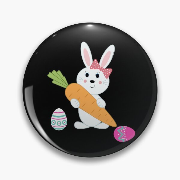 Item preview, Easter Bunny Rabbit Girl Easter Eggs Happy Easter designed and sold by Ibu83.